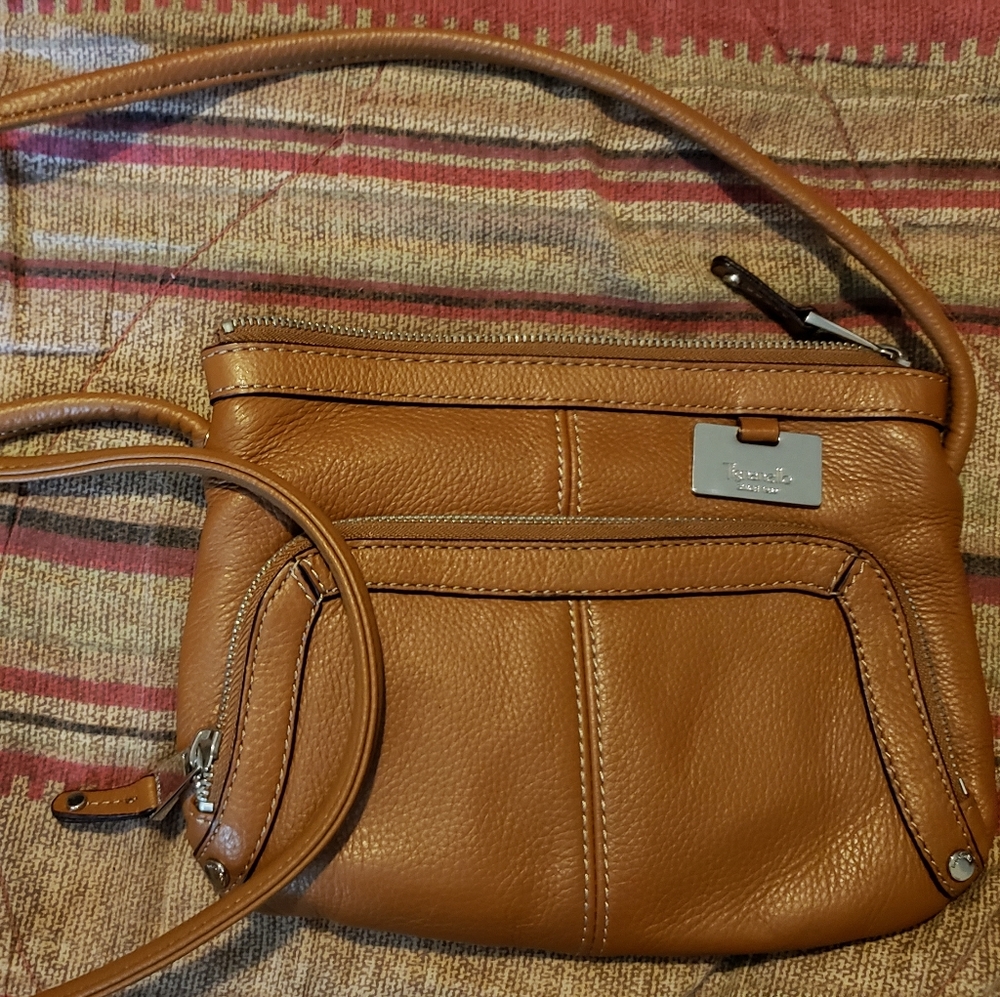 Tignanello leather crossbody purse
